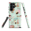 Stylishly protect your phone with the Parasol Bunny Samsung® Tough Case, featuring adorable bunny designs and dual-layer durability.