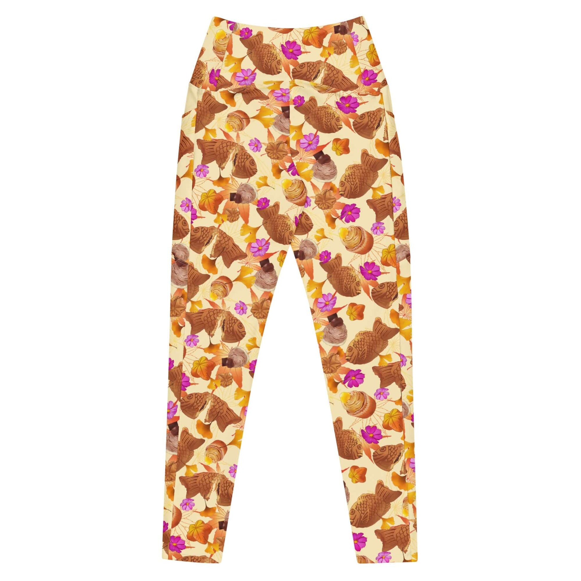 Shop our Premium Momiji Leggings, perfect for cozy fall outings with a stylish high-waisted design and vibrant patterns.