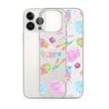 Colorful Rainbow Candy iPhone® Clear Case features a sleek design, protecting against scratches and dirt effortlessly.