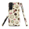 Stylish Royal Cookie Samsung® Tough Case features a fun design, offering durability and protection for your phone.