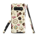 Stylish Royal Cookie Samsung® Tough Case features a unique design, offering durability and protection for your device.