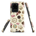 Stylish Royal Cookie Samsung® Tough Case featuring a chic design, ensuring durability and protection for your phone.