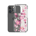 Sakura iPhone® Clear Case showcases vibrant cherry blossoms, offering stylish protection for your device.
