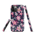 Stylish Sakura iPhone® Tough Case features floral design and dual-layer protection for maximum safety and style.