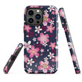 Sakura iPhone® Tough Case features a floral design with dual-layer protection for style and durability.