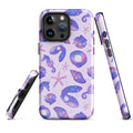 Stylish Sea Princess iPhone® Tough Case features a durable design with vibrant sea-themed graphics for all-year protection.