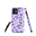 Stylish Sea Princess iPhone® Tough Case featuring vibrant sea life patterns for ultimate phone protection.