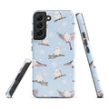 Snow Bird Samsung® Tough Case features a charming design and dual-layer protection for your Galaxy S22 Plus.