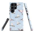 Stylish Snow Bird Samsung® Tough Case featuring a beautiful design, offering durability and impact protection.