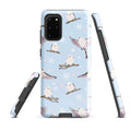 Snow Bird Samsung® Tough Case features a charming design, offering durable protection for your Galaxy S20 Plus.