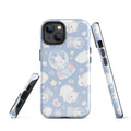 Stylish Snow Bunny iPhone® Tough Case featuring a cute bunny design, perfect for protecting your phone with flair.