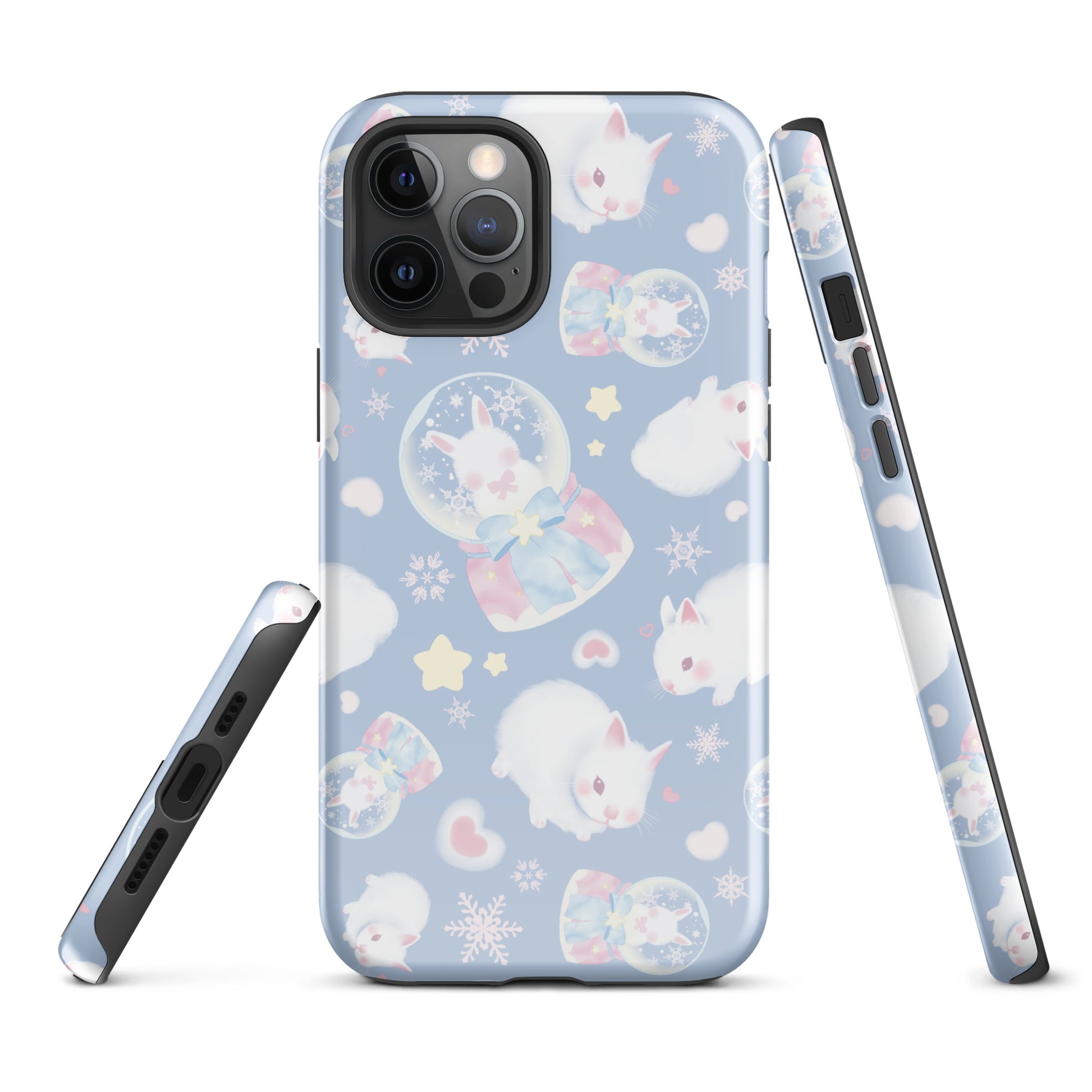 Stylish Snow Bunny iPhone® Tough Case features a cute design with dual-layer protection for maximum safety.