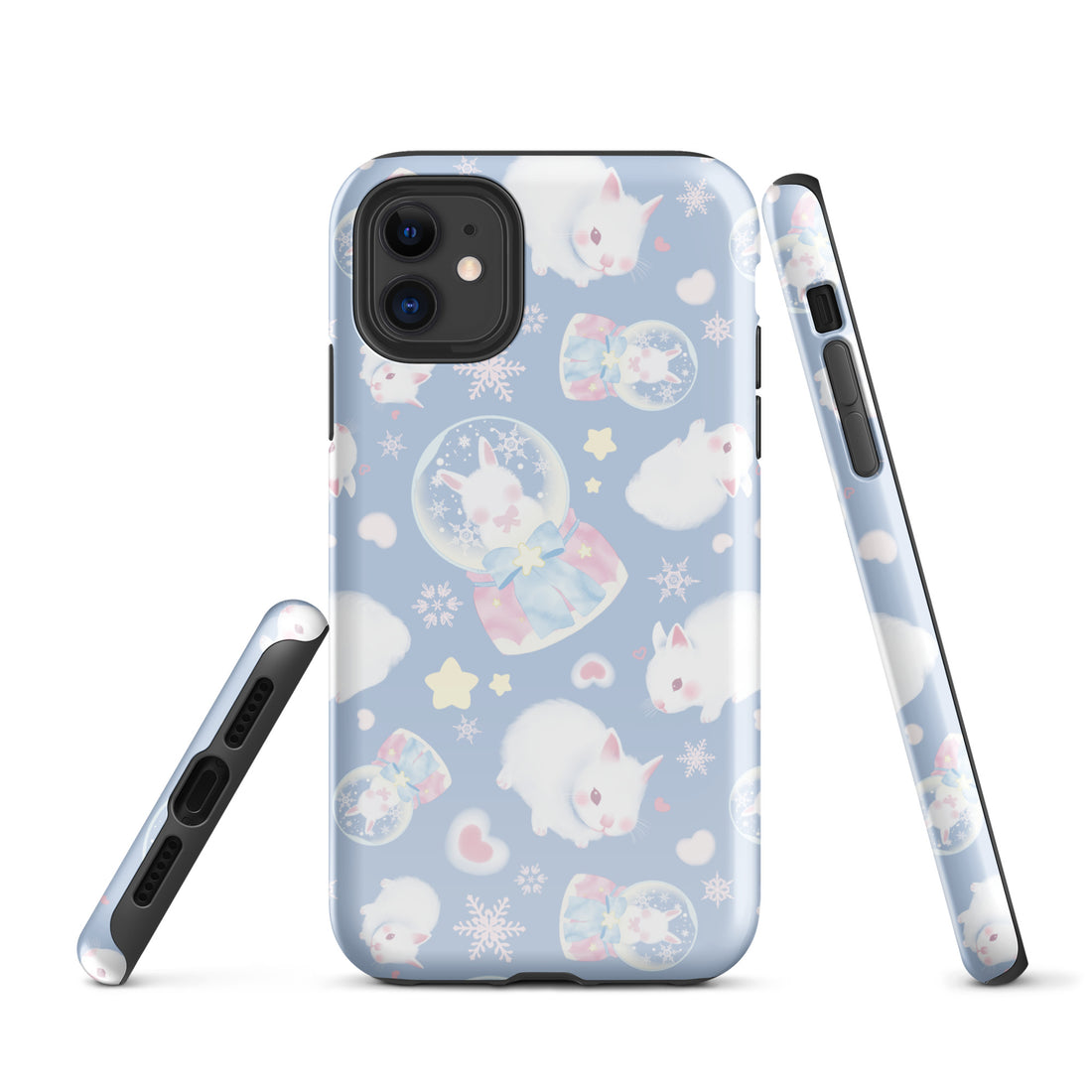 Stylish Snow Bunny iPhone® Tough Case features a cute design with durable, dual-layer protection for your phone.