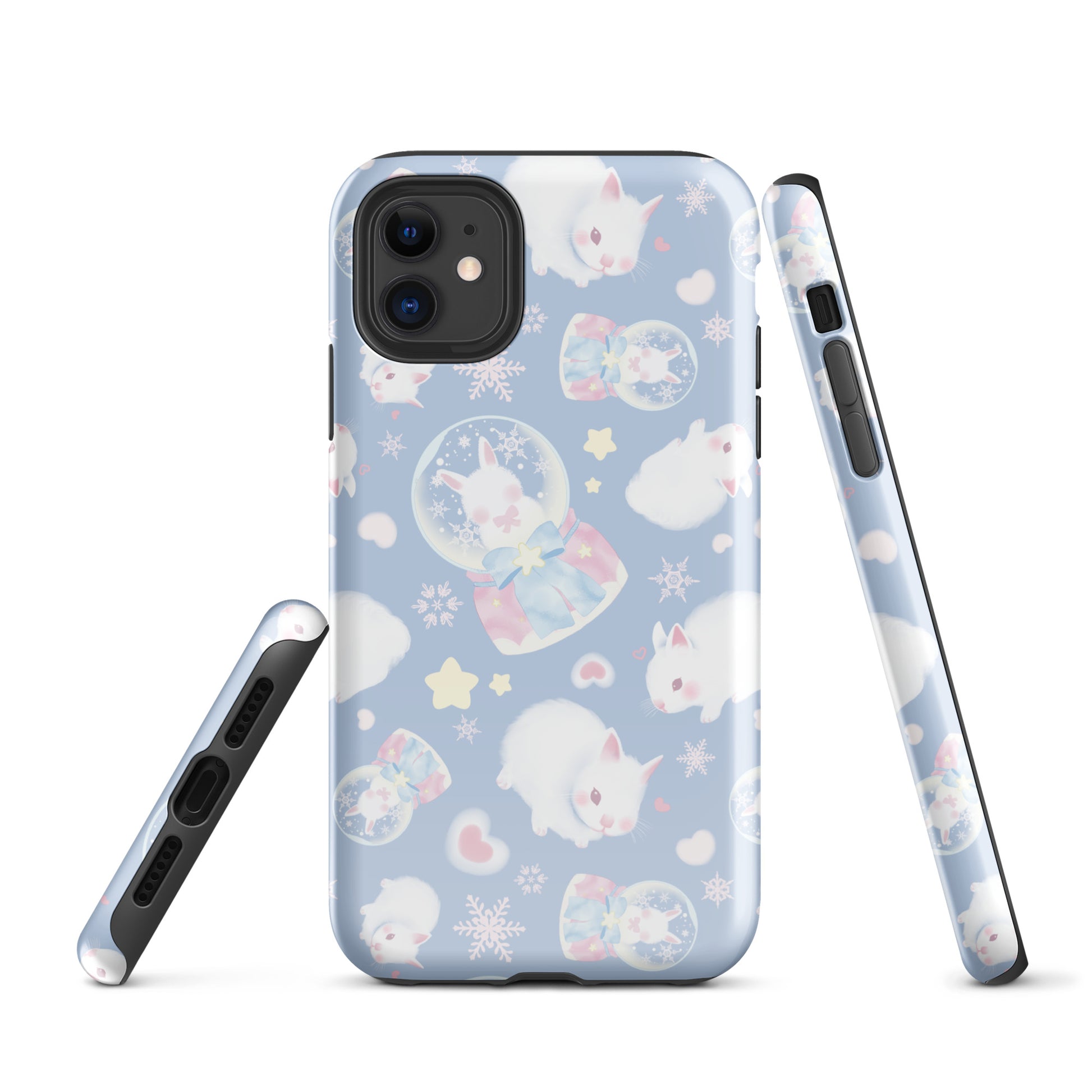 Stylish Snow Bunny iPhone® Tough Case features a cute design with durable, dual-layer protection for your phone.