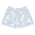 Snow Puppy Athletic Short Shorts feature a playful puppy print, combining comfort and style for any casual outing.