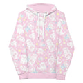 Cozy and colorful Snow Puppy Hoodie featuring adorable puppies, perfect for a cute pastel outfit.