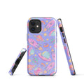 Protect your phone in style with the Space iPhone® Tough Case featuring a vibrant space print design.