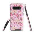 Colorful Strawberry Samsung® Tough Case featuring desserts, impact-resistant for stylish phone protection.