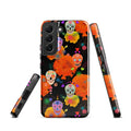 Colorful Sugar Skull Samsung® Tough Case showcases artistic design with durable protection for your phone.