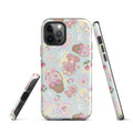 Durable Sweet Teddy iPhone® Tough Case featuring a cute teddy bear design, perfect for style and protection.