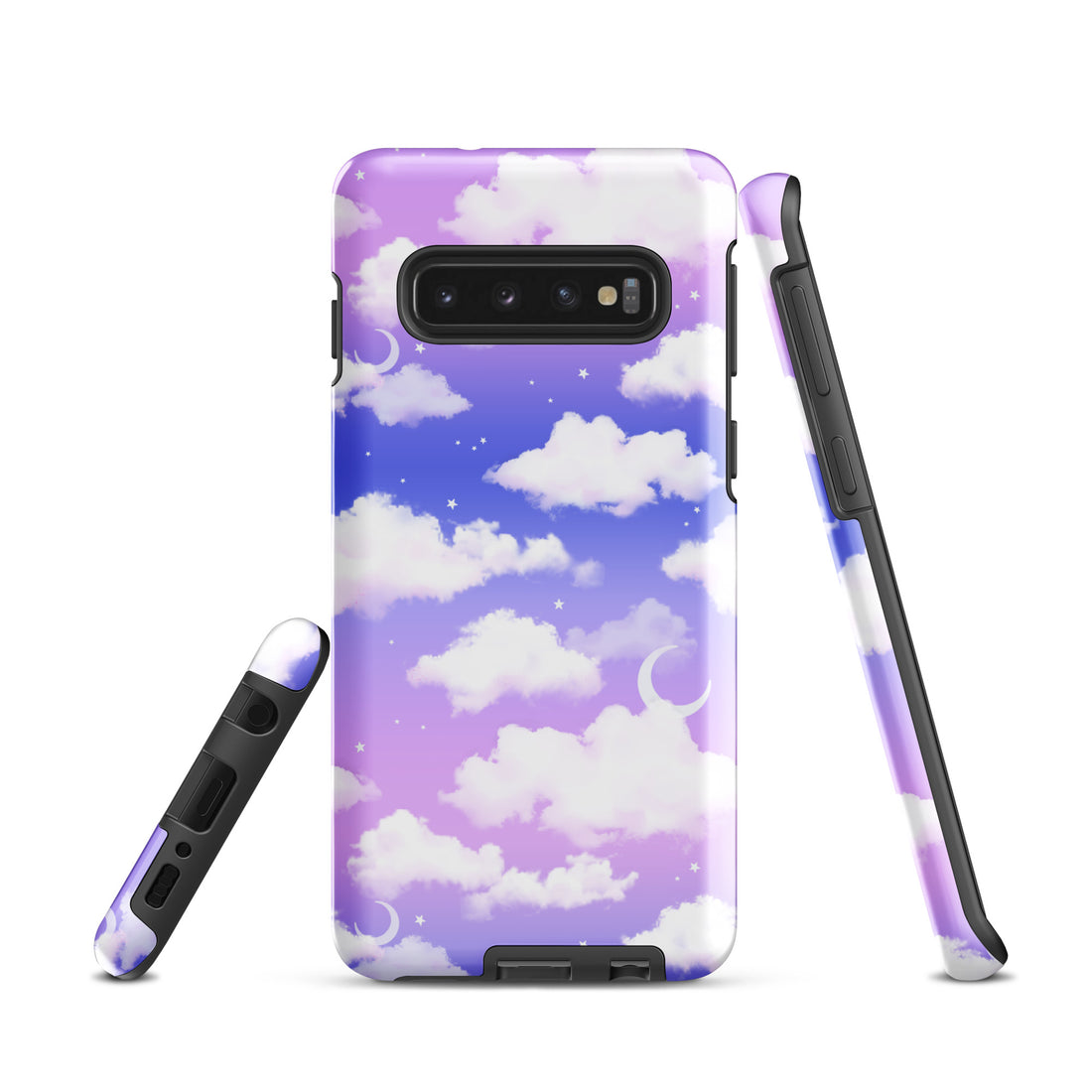 Stylish Cloudy Sky Samsung® Tough Case featuring a dual-layer for superior protection and a stunning design.