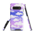 Stylish Cloudy Sky Samsung® Tough Case features impact-resistant design for durable phone protection and a unique look.