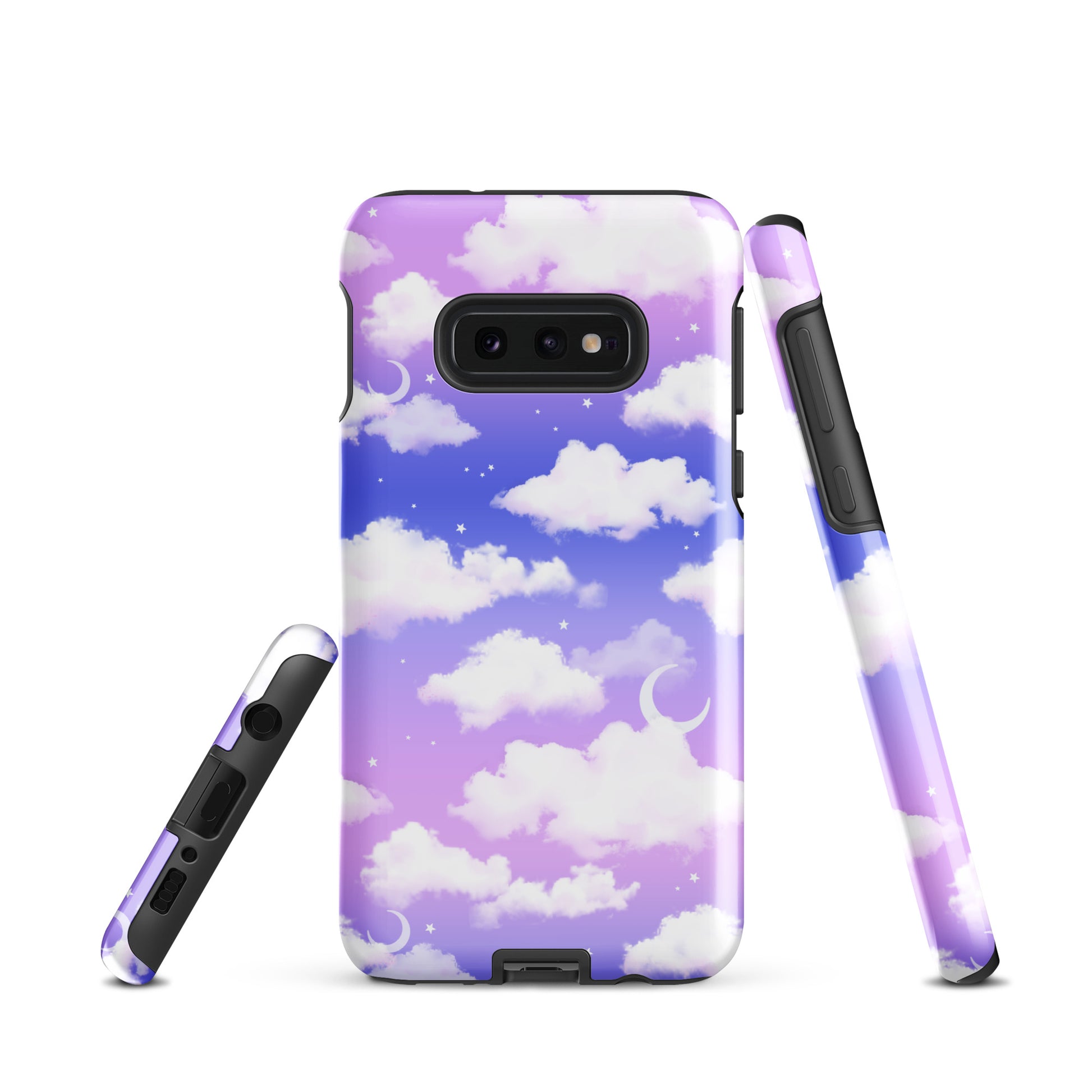 Cloudy Sky Samsung® Tough Case features a stunning cloud design while offering impact-resistant protection for your phone.