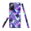 Stylish Butterfly Samsung® Tough Case offers impact resistance and dual-layer protection for your phone's safety.