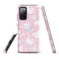 Protect your phone in style with the Snow Kitten Samsung® Tough Case, featuring a whimsical design and durable materials.