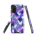 Stylish Butterfly Samsung® Tough Case with dual-layer protection, ensuring your phone stays safe and looks stunning.