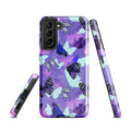 Stylish Butterfly Samsung® Tough Case featuring vibrant butterfly designs, providing durability and protection for your phone.