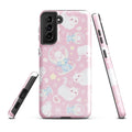 Stylish Snow Kitten Samsung® Tough Case features cute kittens on a durable design for ultimate phone protection.