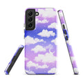 Cloudy Sky Samsung® Tough Case featuring a vibrant cloud design, combining style with durable protection for your device.