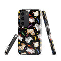 Trick or Treaters Samsung® Tough Case features playful designs, offering durable protection for your Samsung Galaxy S23.
