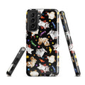 Trick or Treaters Samsung® Tough Case showcases adorable pets in costumes, ensuring style and protection for your phone.