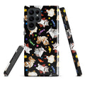 Trick or Treaters Samsung® Tough Case featuring playful pet designs, offering durable protection and style for your phone.
