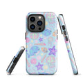 Colorful Under the Sea iPhone® Tough Case featuring cute marine life, ensuring stylish protection for your device.