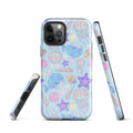 Colorful Under the Sea iPhone® Tough Case features cute sea creatures, combining style and protection for your device.