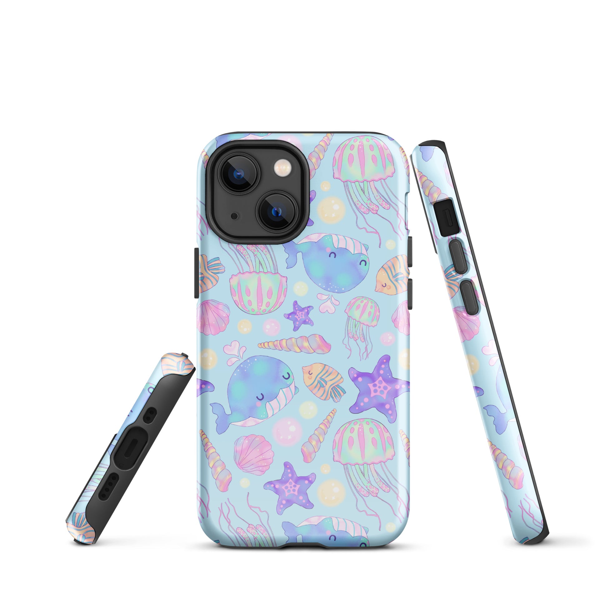 Protect your phone in style with the Under the Sea iPhone® Tough Case featuring vibrant aquatic designs.