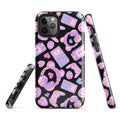 Gamer Girl iPhone® Tough Case features a stylish design with gaming icons, ensuring protection and flair.