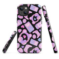 Stylish Gamer Girl iPhone® Tough Case featuring colorful gaming graphics for ultimate protection and fashion.