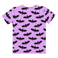 Adorable Aensland T-shirt featuring a fun bat design, perfect for sunny days and comfortable wear.