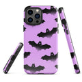Aensland iPhone® Tough Case features a stylish bat design, offering durable protection and impact absorption for your phone.