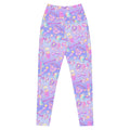 Shop vibrant Premium Glitter Gains Leggings, perfect for workouts and stylish outings with a fun pastel top!