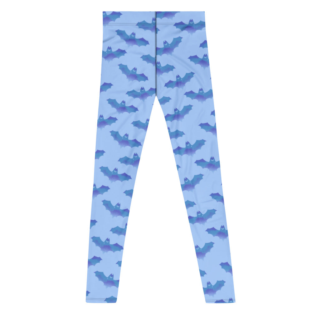 Men's Lilith Leggings feature a unique bat pattern, perfect for workouts and versatile enough for everyday wear.