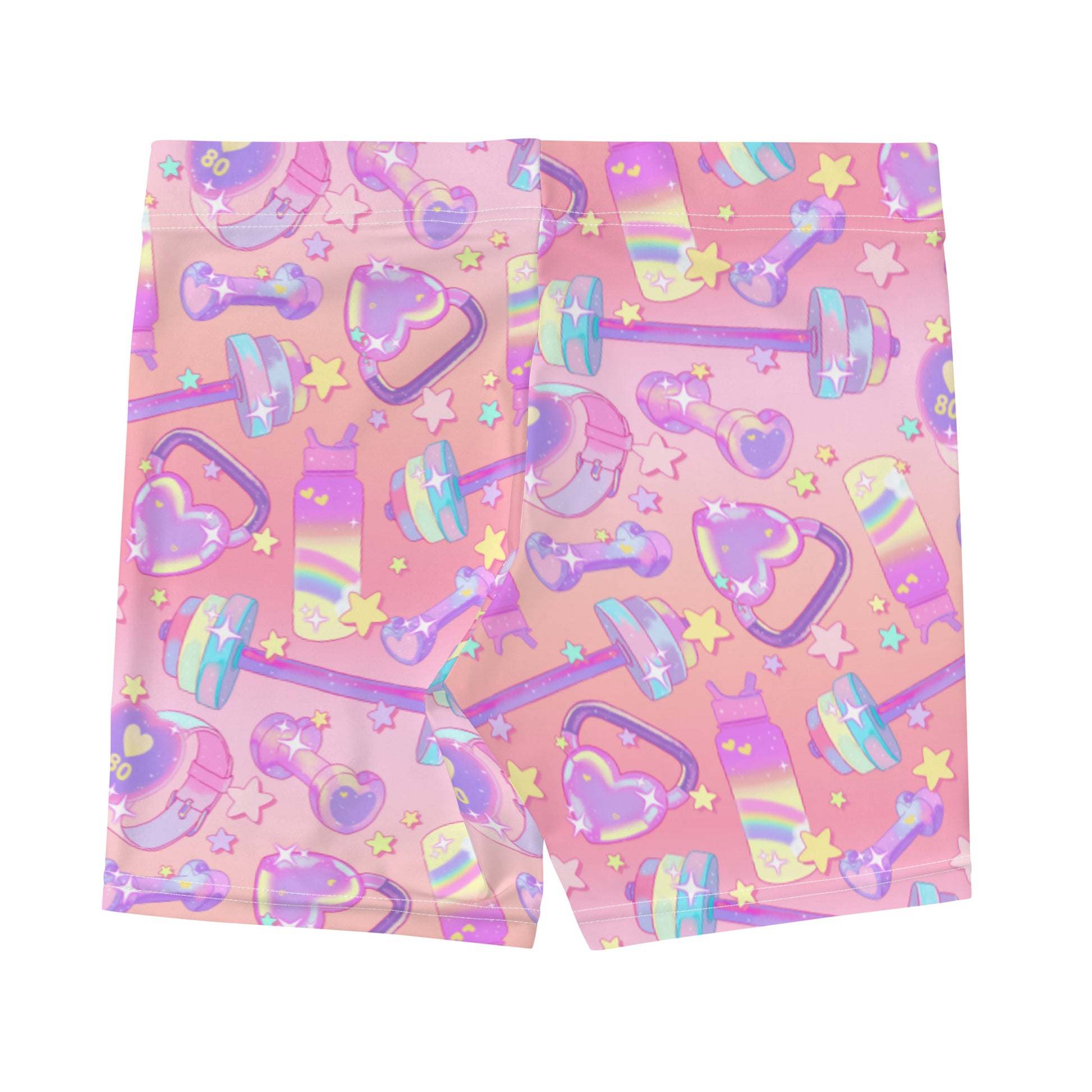 Comfortable and stylish, the Glitter Gains Shorts feature a fun all-over print perfect for workouts and casual wear.