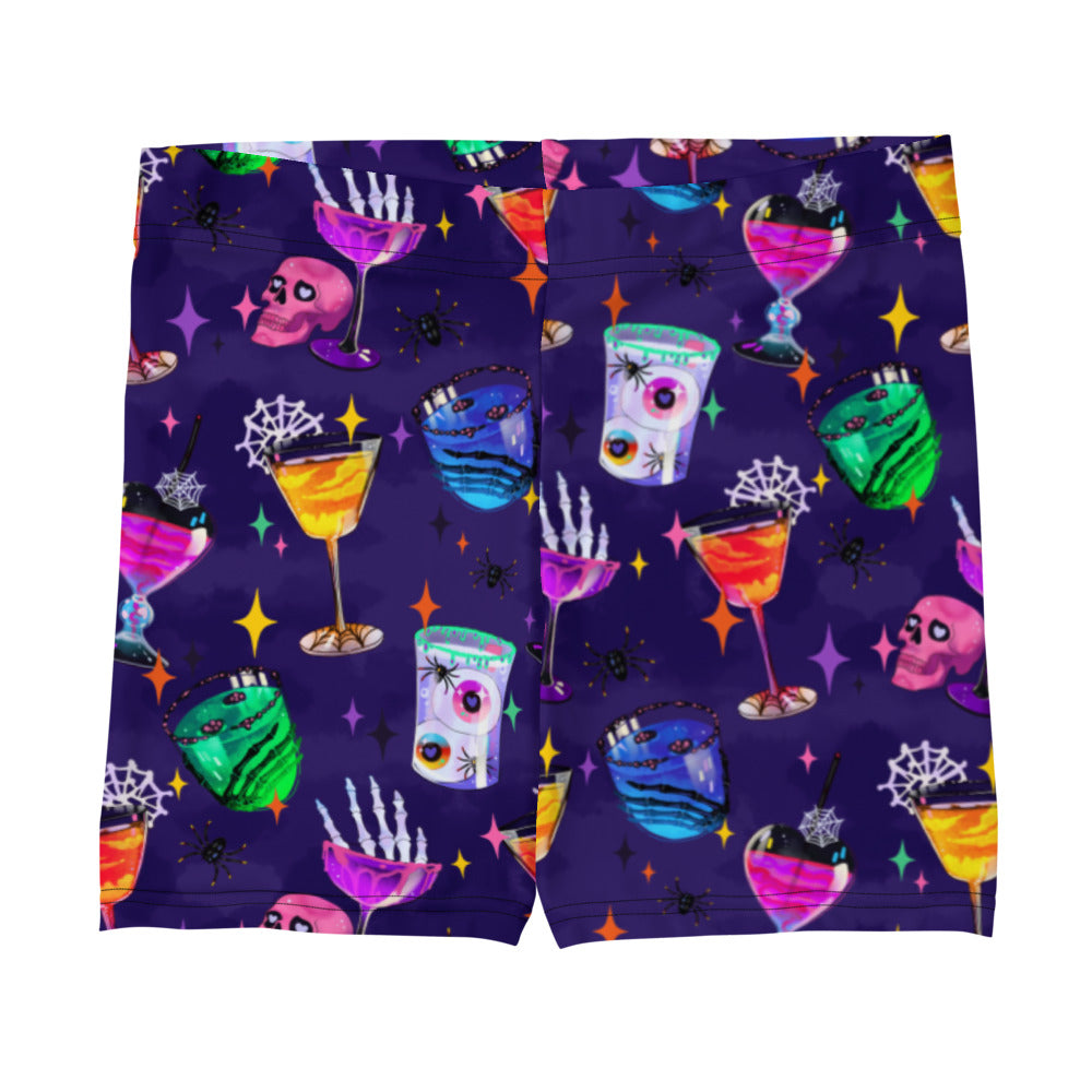 Colorful Monster Party Shorts featuring fun patterns, perfect for workouts and staying stylish. Ideal for active lifestyles.