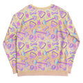 Bright and playful Glitter Gains Sweatshirt, perfect for gym lovers, featuring kawaii designs and soft, durable fabric.