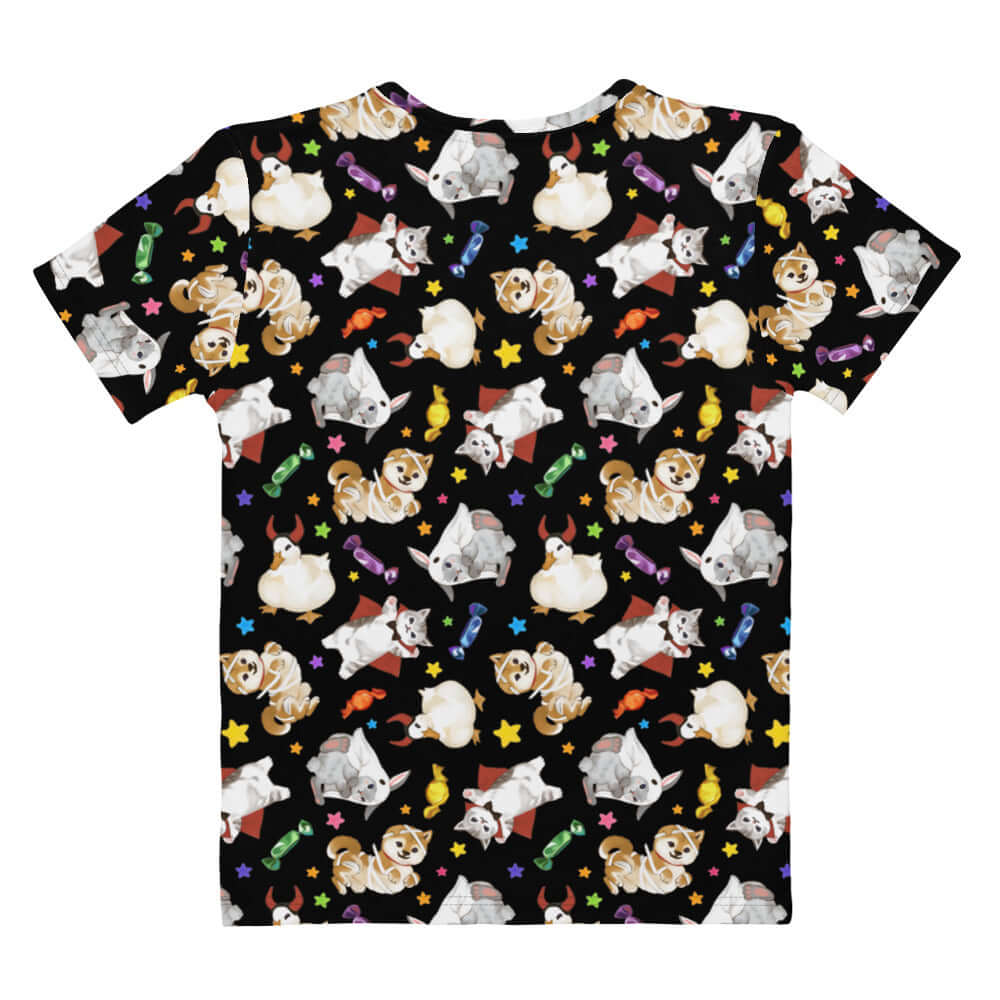 Celebrate Halloween year-round with our comfy Trick or Treaters T-shirt, perfect for candy shopping and decorations!