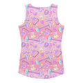 Bright and fun, the Glitter Gains Tank Top features a playful design perfect for your gym workouts.